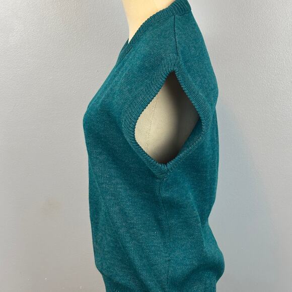 Rare Vintage WK Tokyo Collection Cap Sleeve Dolman Sweater 80s 90s Japan - Picture 4 of 7